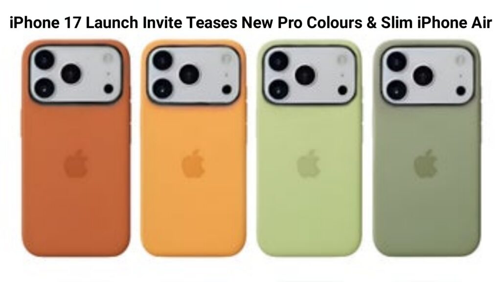 iPhone 17 Launch Invite Hints