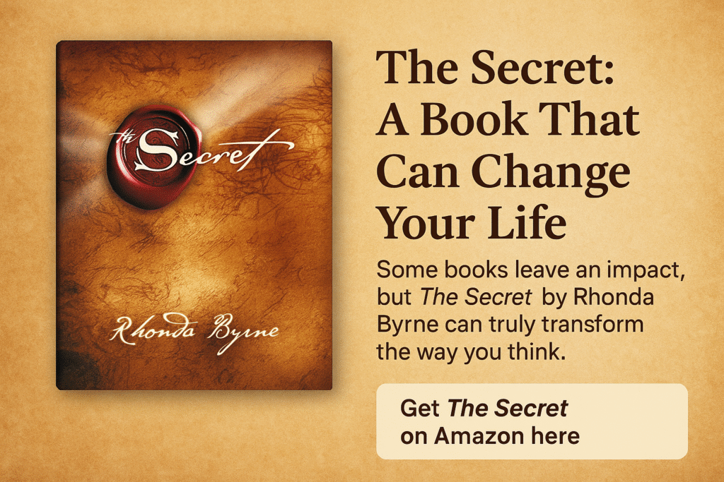The Secret book by Rhonda Byrne