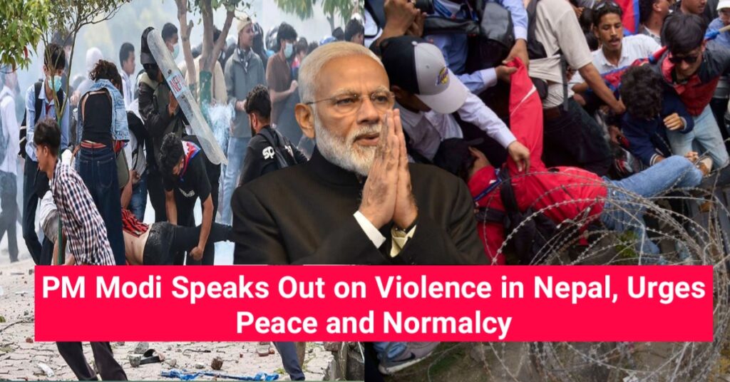 Modi statement on Nepal