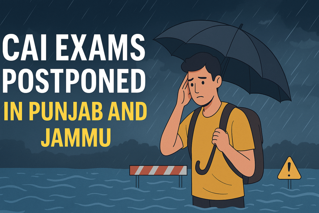 ICAI exams postponed 2025