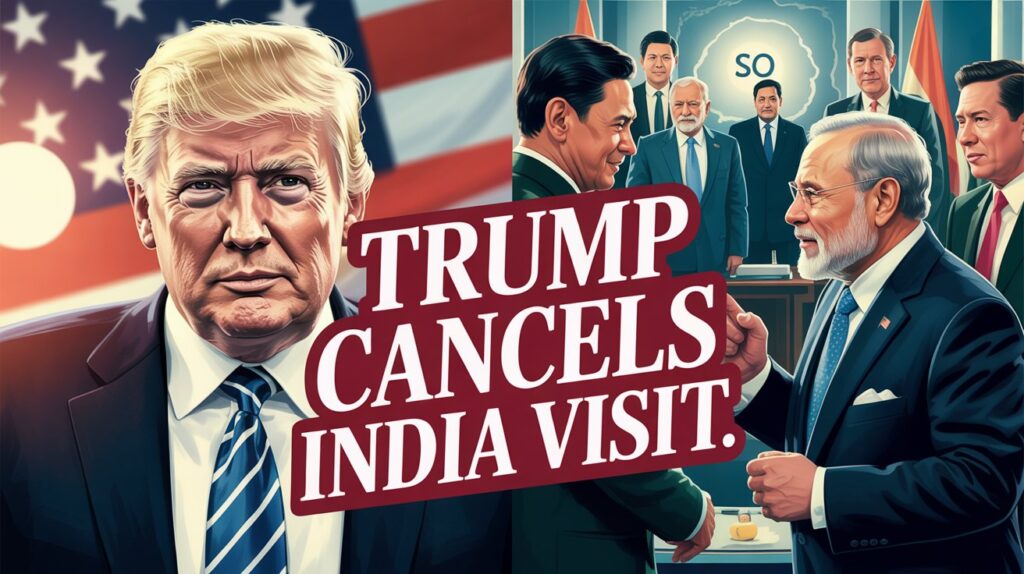 Trump Cancels India Visit
