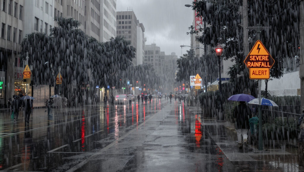 Severe Rainfall Alert