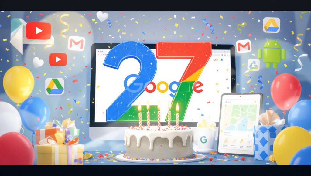 Google 27th Birthday 2025