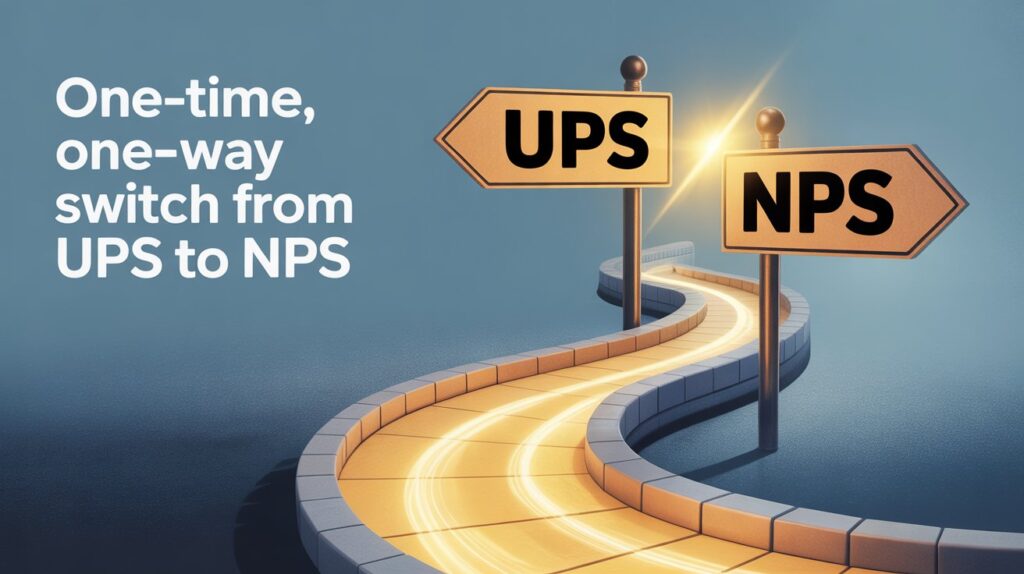 One-Time, One-Way Switch from UPS to NPS