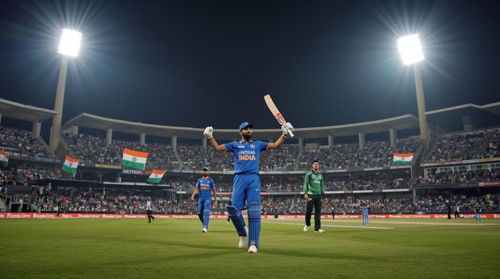 India Beat Pakistan by 7 Wickets in Dubai Clash