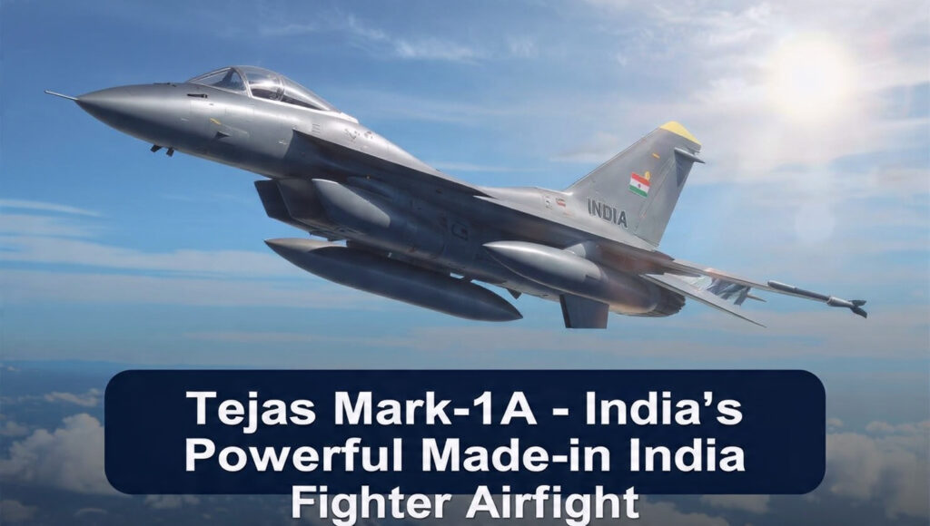 Tejas Mark-1A – India’s Powerful Made-in-India Fighter Aircraft