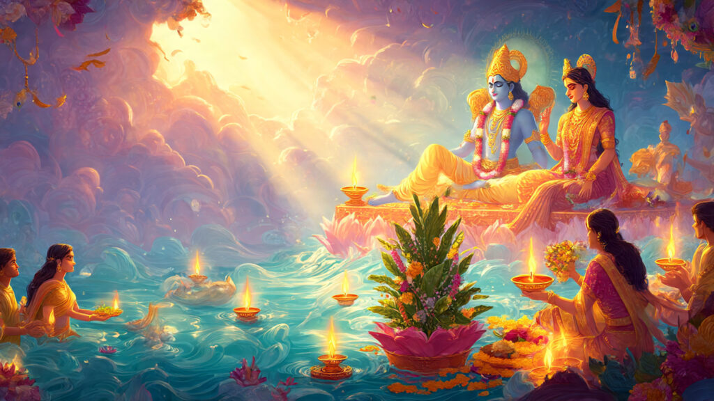 Dev Uthani Ekadashi 2025 – Lord Vishnu Awakens & Tulsi Vivah Celebration