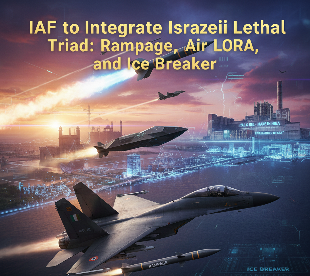 IAF to Integrate Israeli Lethal Triad: Rampage, Air LORA, and Ice Breaker