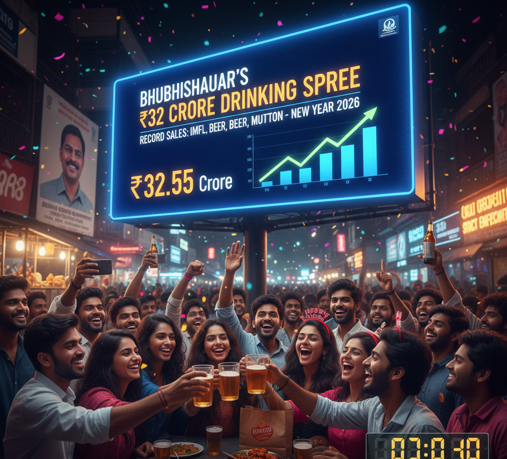 Odisha New Year Liquor Sales 2026