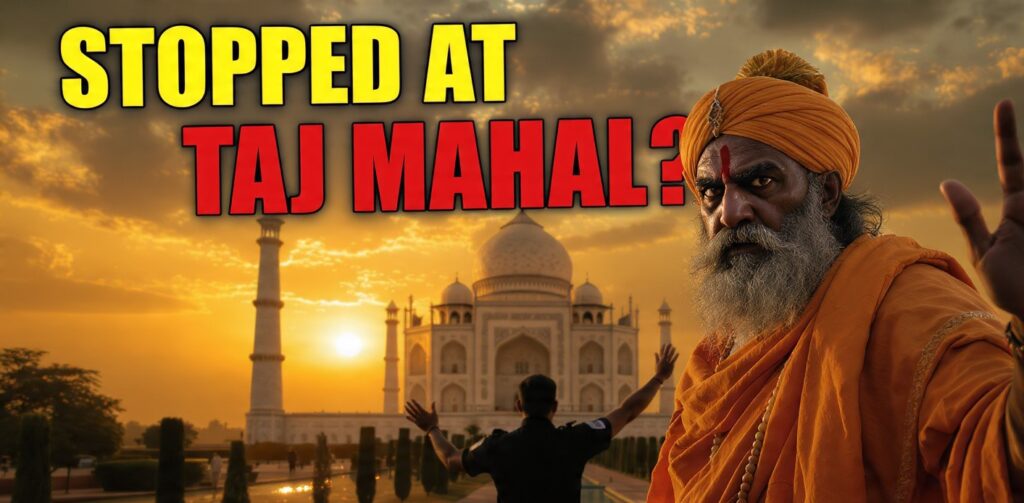 Taj Mahal Bhagwa Row