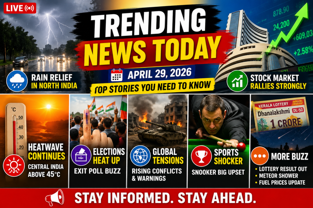 Trending News April 29 2026