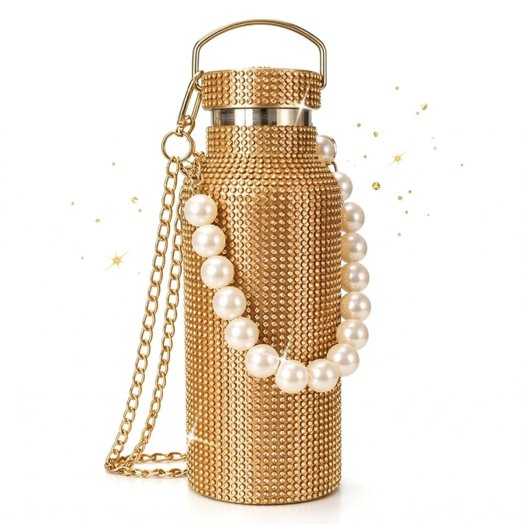 Bedazzled bottle cases 