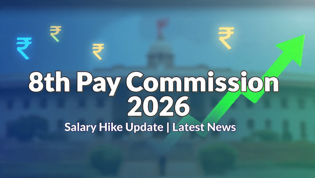 8th Pay Commission sal8th Pay Commission 2026 news bannerary hike announcement