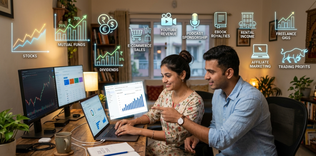 Best passive income ideas for beginners in India 2026